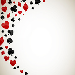 Vector Illustration of Playing Card Suits