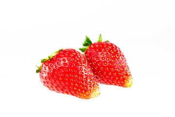 strawberry  Isolated on a white background.