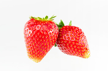 strawberry  Isolated on a white background.