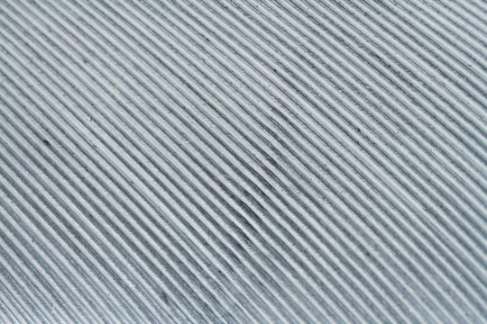 Texture of gray feather with an increase in high-resolution