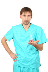 Assayer isolated on white