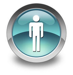 Light Blue Glossy Pictogram 