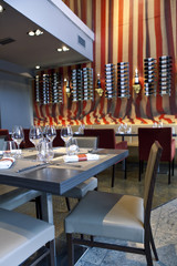 Restaurant, bistrot, design, dîner, gastronomie, salle