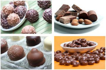 chocolate sweets picture background