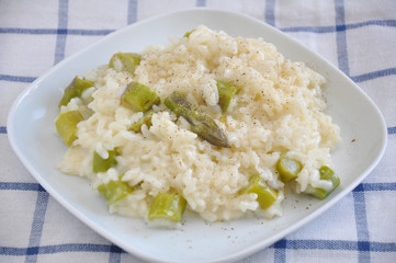 Spargel Risotto