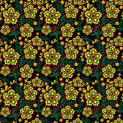 Seamless floral pattern 3