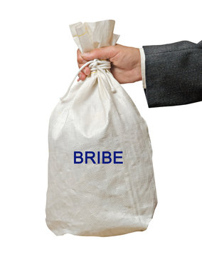Bag with bribe