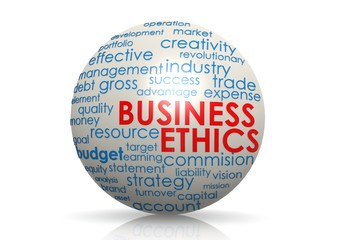 Business ethics sphere
