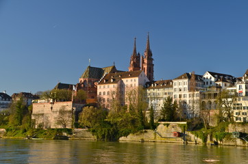 Fototapeta premium Basel Cathedral, Switzerland