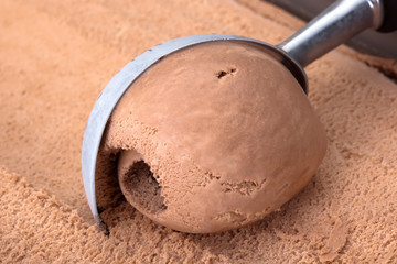 Chocolate ice cream.