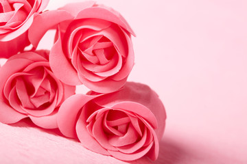 pink roses