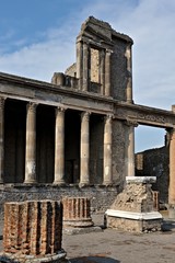 Ruinen von Pompeji, Italien