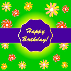 Happy birthday background