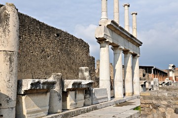 Ruinen von Pompeji, Italien