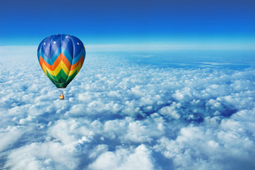 hot air balloon - obrazy, fototapety, plakaty