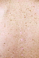 surface of the human skin