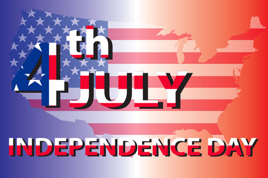 background showing 4 of july