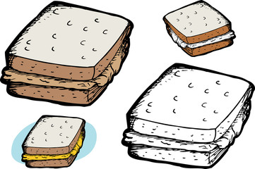 Isolated Sandwich