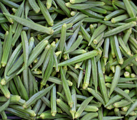 Okra pile