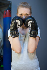 Boxer woman