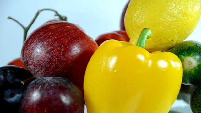 Fr&uuml;chte und Gem&uuml;se