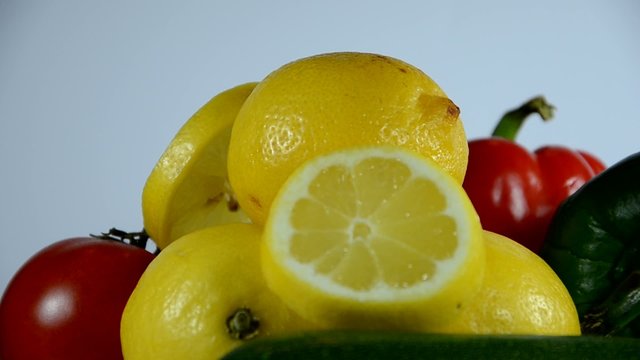Fr&uuml;chte und Gem&uuml;se