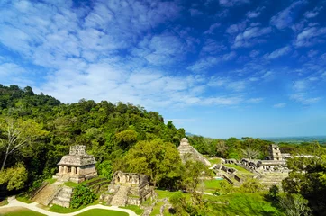 Photo sur Plexiglas Mexique Vue sur Palenque