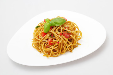 Spaghetti genovese