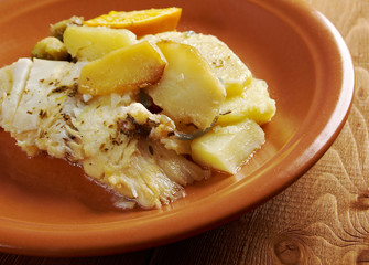 Fresh Halibut with sauce