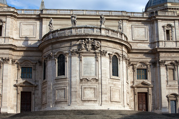 Fototapeta na wymiar Bazylika Santa Maria Maggiore w Rzymie