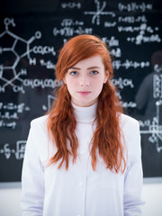 student in laboratory