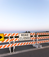 Road Closed Sign