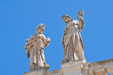 Fototapeta na wymiar Katedra Św. Castellaneta. Puglia. Włochy.