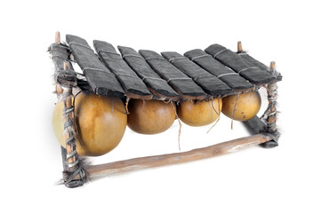 Balafon, instrument de percussion africain.