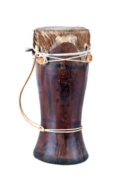tambour africain en bois