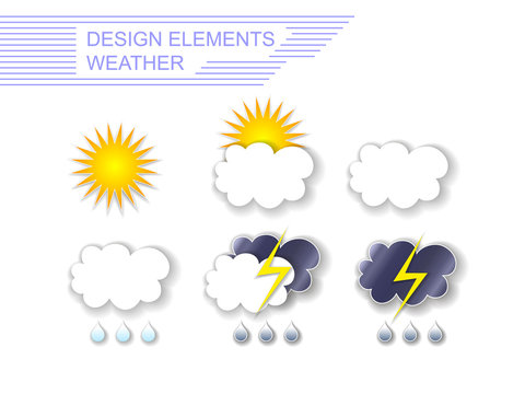 Weather design elements