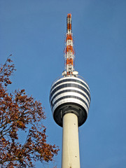 TV Tower Building in Stuttgart, Germany