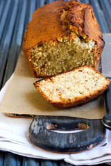 Banana and coconut bread