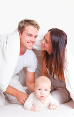 freude familie leben