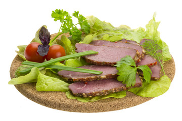 Smoked beef