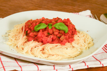 Spaghetti ratatuille