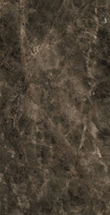 Fototapeta na wymiar Dark Brown marble texture background (High resolution scan)
