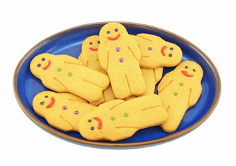 Plate of Gingerbread Men