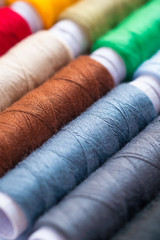 Fototapeta na wymiar Colourful Threads