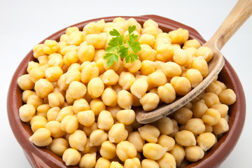 garbanzos en cazuela