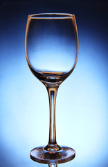 empty glass.
