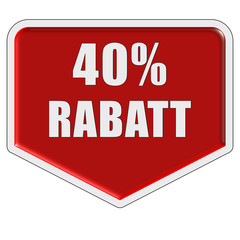 Marker rot 40 % RABATT