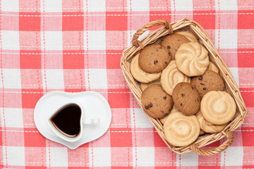 coffee and cookies