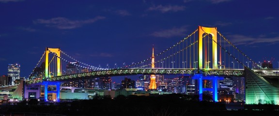 Obraz premium Tęczowy Most