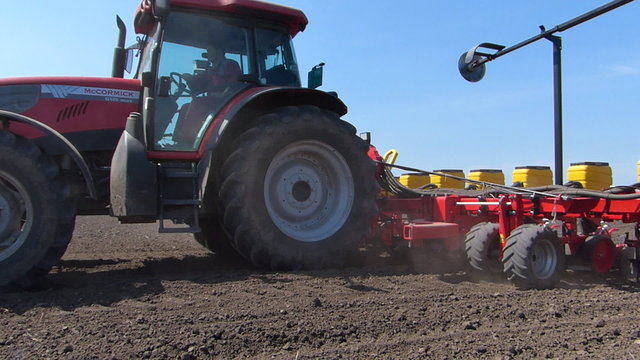 Planting Crops on a Field